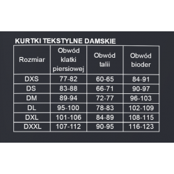 SECA WARM kurtka podpinka ocieplająca damska
